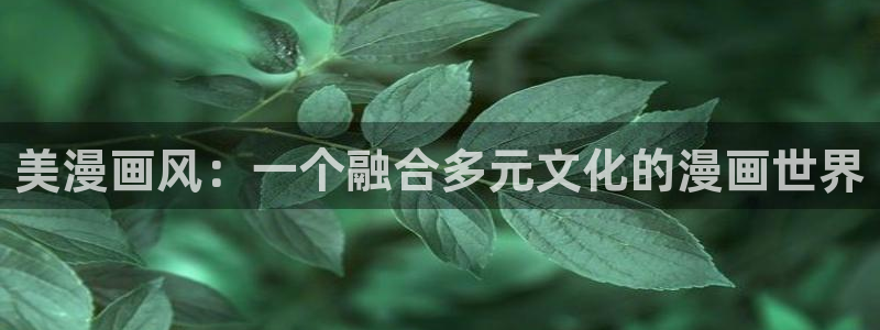 漫画app推荐韩漫：美漫画风：一个融合多元文化的漫画世界